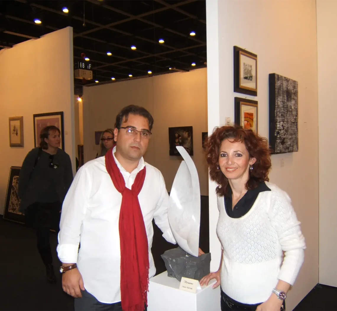 ARTEPADOVA 2007 cn il gallerista GIO' BEVACQUA