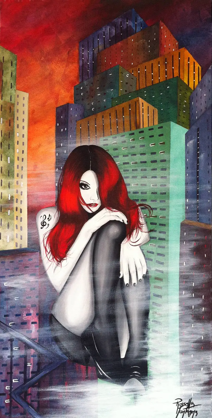 Rossella Montagna pittrice - OPEN YOUR MIND - Recensioni