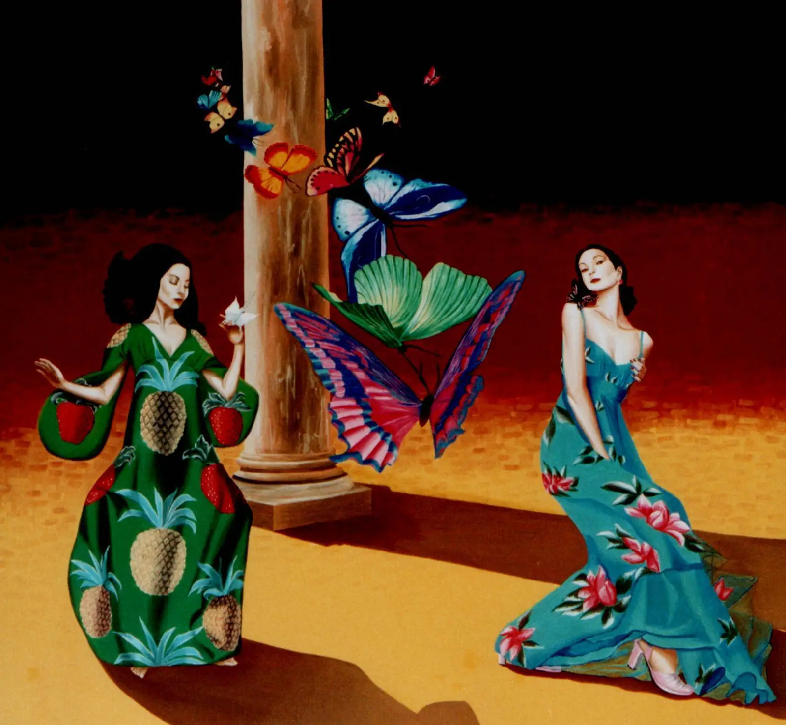 LA FARFALLA DI GESSO